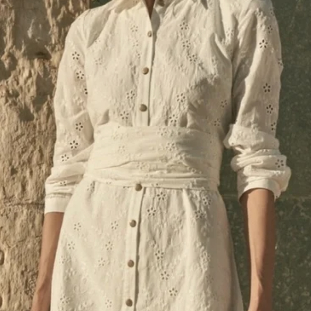 COPY - Zara  eyelet dress